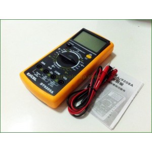 ดิจิตอล มัลติมิเตอร์ DT9205A (ราคาเพียง320 บาท)เครื่องมือวัดไฟฟ้า AC/DC Digital Voltmeter Ammeter Ohm  ::::: สินค้าหมดชั่วคราว :::::